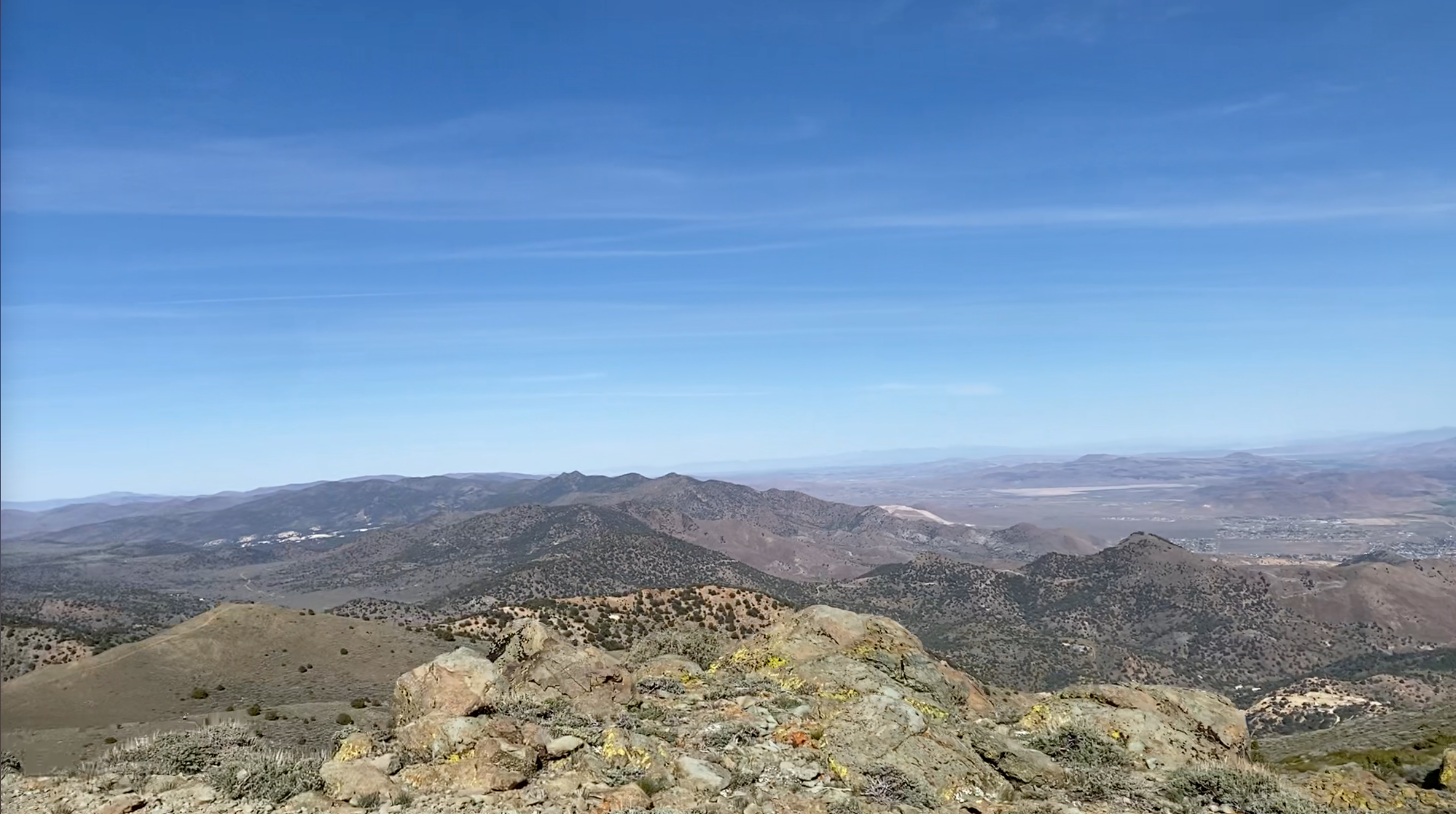 Summit panorama from Ophir Hill
