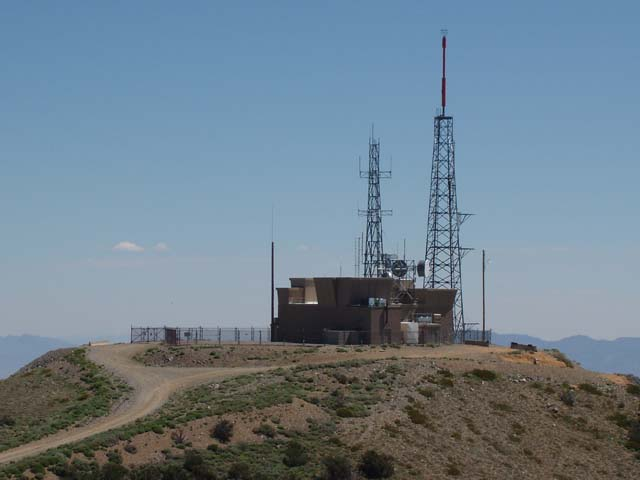 High Sierra Communications relay site on Peavine Peak